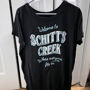 Torrid Black Schitt's Creek Tee